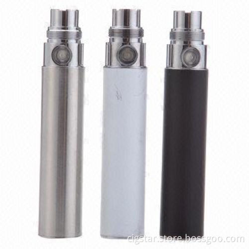 Match eGo Thread Atomizer E-cigarette Rechargeable Batteries, 650 and 1,100mAh Capacity Available